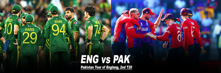 ENG vs PAK 2nd T20 Pakistan Tour Of England 2024-banner