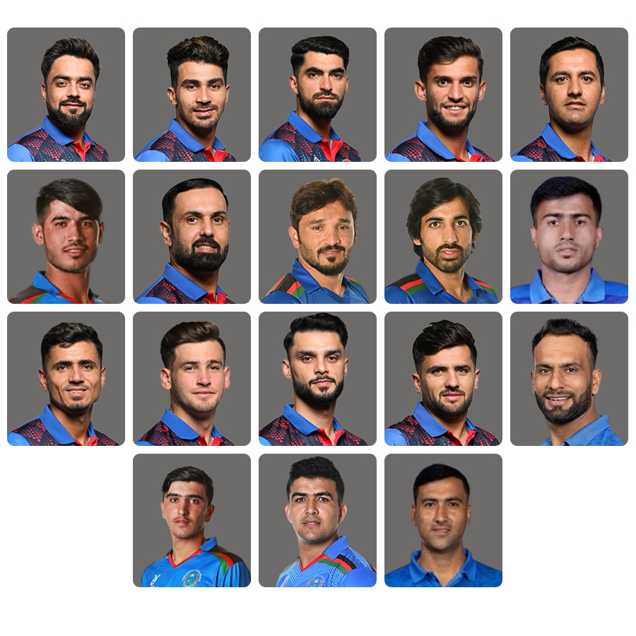 ICC T20 World Cup 2024 AFG squad