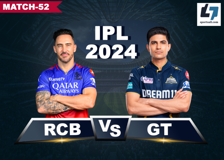 RCB vs GT | MATCH 52|sprotsall.com