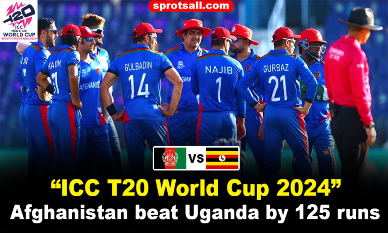 Afghanistan vs Uganda: Domination in Guyana Afghanistan Crushes Uganda by 125 Runs in ICC T20 World Cup 2024