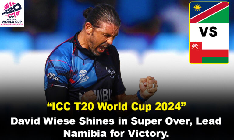 David Wiese Shines in Super Over Namibia vs Oman